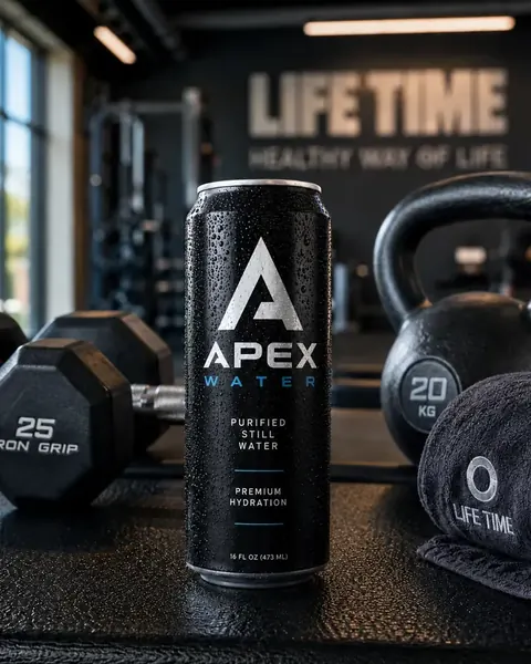 Fitness & Wellness ambience for Shabot Labs branded cans