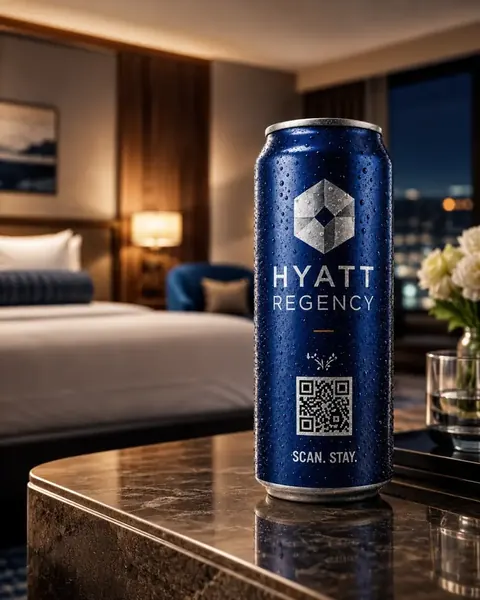 Hospitality ambience for Shabot Labs branded cans
